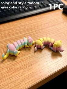 A 3D Printed Dog Model Toy, Stress Toy, Sensory Toy, Squishy Toy, Kids Toy, Cute And Easy To Carry, Color In Rich, A Great Gift For After Class, Christmas, Birthday And Holiday. - Multicolor - View 13