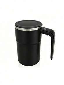1 buah Mug Kopi Pengaduk Otomatis Pintar, Cangkir Pencampur Otomatis dengan Tampilan Suhu Digital, Cangkir Pengaduk Elektrik Isi Ulang dengan Tutup untuk Kopi dan Bubuk Protein di Rumah dan Kantor - Satu ukuran cocok untuk semua. - View 9
