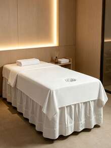 Waterproof Oil Resistant Massage Table Sheet, Full Wrap SPA Bed Sheet With Face Cutout For Salon - Multicolor - View 2