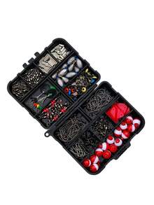 Ultimate Lure Fishing Gear Set - A Portable Complete Set That Includes A Crank Hook, Swivel Ring, Lead Sinker, And Various Accessories, Making It An Ideal Choice For Anglers And The Perfect Christmas Gift For Winter And Night Fishing. - Multicolor - View 7