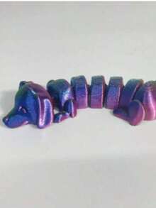 A 3D Printed Dog Model Toy, Stress Toy, Sensory Toy, Squishy Toy, Kids Toy, Cute And Easy To Carry, Color In Rich, A Great Gift For After Class, Christmas, Birthday And Holiday. - Multicolor - View 12