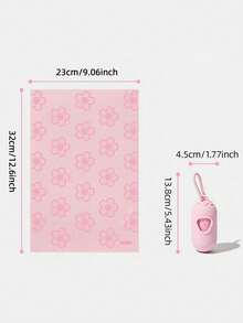 Baby Printed Diaper Garbage Bag Set, Portable Buckle Capsule Storage Box, Baby Diaper Dirty Diaper Replacement Bag Plastic Bag - Multicolor - View 10