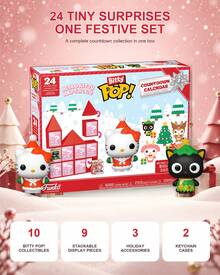 Funko Bitty Pop Character Countdown Calendar, Princess And Design Optional, 24 Pieces Buildable Castle Scene For Shelf Display - Multicolor - View 6