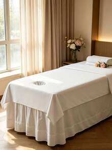 Waterproof Oil Resistant Massage Table Sheet, Full Wrap SPA Bed Sheet With Face Cutout For Salon - Multicolor - View 6