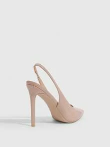 CUCCOO SZL Ladies Summer Graduation Shoes, Dinner Shoes, Holiday Shoes - Apricot - View 3