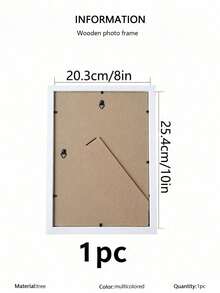 3/2/1 قطعة إطارات صور خشبية لجدار الصور 10X15 15X20 20X25 A4 إطار صور بلون الخشب حامل صور ديكور صور هدية تذكارية - أبيض - مشاهدة 19
