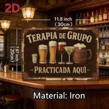 2D Flat Metal Sign For Room Dining Bar Door Garage Garden Entrance Decor - Multi-style - View 7