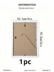 3/2/1 قطعة إطارات صور خشبية لجدار الصور 10X15 15X20 20X25 A4 إطار صور بلون الخشب حامل صور ديكور صور هدية تذكارية - أبيض - مشاهدة 33