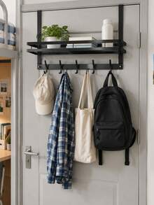 Multifunctional Easy‑Install Over‑The‑Door Storage Organizer For Bedroom Bathroom Kitchen Tidying - View 2