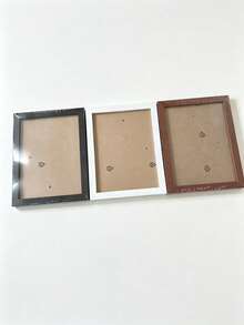3pcs Retro Photo Frame, DIY Desktop Photo Holder, Suitable For Storing Photos, Plant Specimens, Home Decoration, And As Gifts For Birthdays, Graduations, And Valentine's Day. - A - View 3