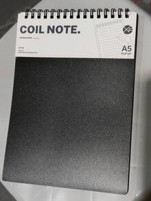 1PC/2PCS Thickened Spiral Coil Notebook Simple Design Smooth Writing Durable TearResistant NonBleed Perforated For Student Office School Travel Journal Planner Gift - A - View 9