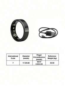 Teckwe R7/R1/TK18/TK16 Smart Ring15–20mAh Battery With Up To 5 Days Of Use. Multi-Mode Sports Tracking,Supports Gesture Photography, Call/Message Alerts. Health Monitoring: Sleep Tracking, Heart Rate, Blood Oxygen, Skin Temperature Detection. - Multicolor - View 13
