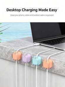 12/6/3 Paket Klip Kabel Magnetik, Penahan Kabel Magnetik untuk Meja, Klip Kabel Tipe Slot - Pengatur Kabel, Manajemen Kabel, Klip Pengatur Kabel, Penjepit Kabel, Pengatur Kabel Meja, Penahan Kabel Pengisi Daya, Pengatur Kabel Meja Samping Tempat Tidur, Klip Manajemen Kabel, Manajemen Kabel Perekat Diri, Untuk Kabel USB/Kabel Daya/Kabel Listrik, Mobil & Meja, Rumah & Kantor - MultiWarna - View 2