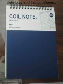 1PC/2PCS Thickened Spiral Coil Notebook Simple Design Smooth Writing Durable TearResistant NonBleed Perforated For Student Office School Travel Journal Planner Gift - A - View 13
