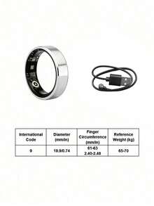 Teckwe R7/R1/TK18/TK16 Smart Ring15–20mAh Battery With Up To 5 Days Of Use. Multi-Mode Sports Tracking,Supports Gesture Photography, Call/Message Alerts. Health Monitoring: Sleep Tracking, Heart Rate, Blood Oxygen, Skin Temperature Detection. - Multicolor - View 28