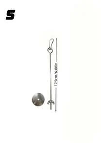 Stainless Steel Bird Fruit Forks - Parrot Cage Accessories Set For Fruit & Snack Feeding | Rustproof Chew-Proof Bird Supplies, Immediate Use Bird Toys - Silver - View 15