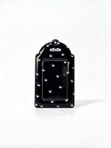1PC Cat Paw Print PVC Card Protector White Black Cute Badge Sleeve For ID Photo Card Mini Photocard Display Collectible Card Storage Case - multicolor - View 7