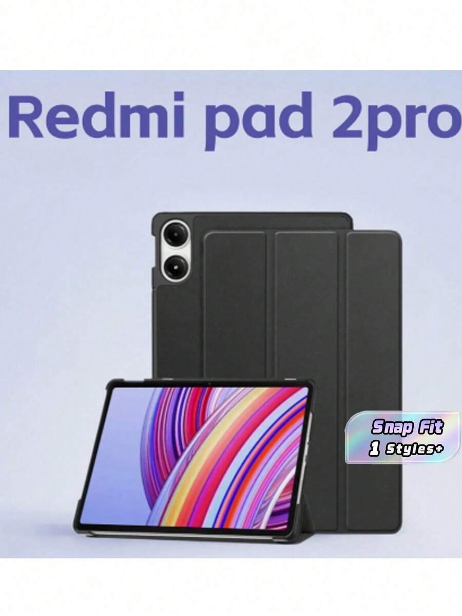 Protective Case For Pad 2 Pro 11.6 Inch Tablet, 2025 New Model, E-Book Reader Case, Supports Smart Wake-Up / Sleep, Adjustable Three-Fold Stand - Black - Multicolor - View 1