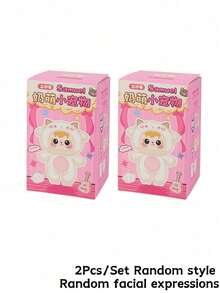POKOJA LAND Mystery Box/Blind Box/Surprise Box/Random Box (utan gosedjursfyllning) - Tidvattenspel blindlåda - Visa 11