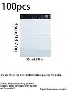 100Pcs Courier Bags, Logistics Packaging Bags For Clothing Delivery, Poly Mailers, Shipping Bags, Self-Seal Mailing Bags, Waterproof Tear Resistant Dustproof, Multiple Sizes Daily Use, Express, Storage, Homes, Office, Packaging Supplies Sets For Ship - multicolor - View 23