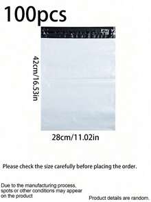 100Pcs Courier Bags, Logistics Packaging Bags For Clothing Delivery, Poly Mailers, Shipping Bags, Self-Seal Mailing Bags, Waterproof Tear Resistant Dustproof, Multiple Sizes Daily Use, Express, Storage, Homes, Office, Packaging Supplies Sets For Ship - multicolor - View 26
