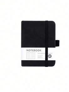 SHEIN 1pc Minimalist A5 Binder Notebook, 100 Sheets/200 Pages; A6 Business Planner; A7 Mini Student Memo Pad, Suitable For Students & Office Back To School - Multicolor - View 25
