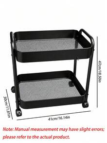 Xe đẩy mua sắm đa năng di động chịu lực, kệ lưu trữ trưng bày nhiều công dụng (phù hợp cho đồ ăn nhẹ, rau củ, khăn, sách, mỹ phẩm, v.v.) | Có bánh xe, dễ lắp ráp | Phù hợp cho nhà bếp, phòng tắm, phòng khách, v.v. - Nhiều màu 10 - Xem 4