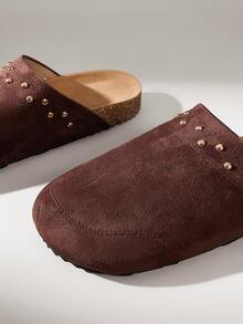 Solecia Women Shoes Women's Fashion Comfortable Flat Shoes Fall Shoes - Coffee Brown - View 3