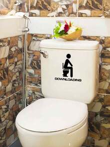 Miếng dán nắp bồn cầu hài hước, decal nắp bồn cầu tự dính chống nước cho phòng tắm gia đình, miếng dán xe cá nhân hóa trang trí hài hước, decal bọc nắp bồn cầu có thể tháo rời, phụ kiện trang trí phòng tắm đa năng, miếng dán trêu đùa dễ dán - Phim hoạt hình nhân vật phản diện nhà vệ sinh dán - Xem 7
