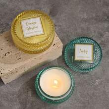 Cirelle Macaron Scented Candles-Perfect Gifts For Couples, Home Fragrances, Living Room And Bedroom Decor, And Wedding Favors - 1PC - View 8