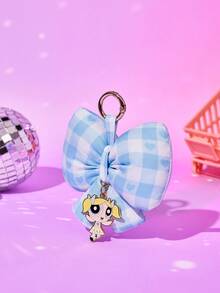 THE POWERPUFF GIRLS X Joivida 1 قطعة سلسلة مفاتيح بشكل فيونكة، مناسبة كهدية للأصدقاء - متعدد الألوان - مشاهدة 15