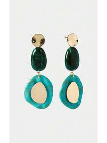 Noxbound Bohemian Green Pendant Women's Earrings - Multicolor - View 5