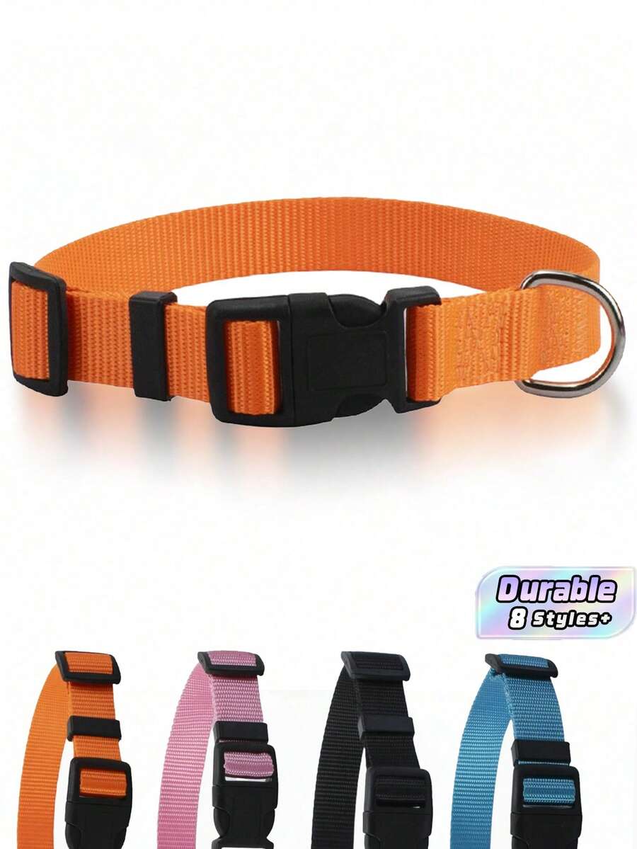 Rubber Dog Collar With Quick Release Buckle Easy To Clean, Wear-Resistant & Sturdy, Suitable For Small, Medium And Large Dogs - Collar - View 1