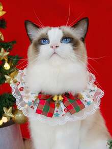 PETSIN 1PC Pet Christmas Holiday Decoration Necklaces, Decorative Items For Dogs, Cat Wet Wipes, Bibs, Bow Ties, Bows - Multicolor - View 26
