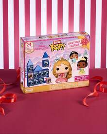 Funko Bitty Pop Princess Countdown Calendar, 24-Piece Buildable Castle With Mini Vinyl Figures, Character Accessories And Holiday Display Scene For Collection - Multicolor - View 1