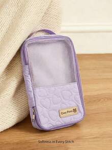 Cozy Pixies 1-Piece Purple Baby Diaper Storage Bag, Used For Diaper And Clothing Storage, Can Be Put Into The Mommy Bag For Travel. - Mauve Purple - View 8