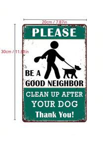 1PC VINTAGE HUMOROUS WARNING METAL SIGN FUNNY RETRO ROOM DECOR PLAQUE FOR BEDROOM GARAGE BAR PATIO DORM PET AREA OUTDOOR GARDEN HOME WALL ART DECORATION MULTIPLE STYLES DAILY SPACE DECOR GIFT - multicolor - View 9