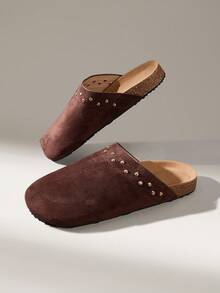 Solecia Women Shoes Women's Fashion Comfortable Flat Shoes Fall Shoes - Coffee Brown - View 6