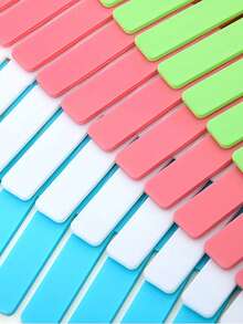 5/7/10Pcs Adjustable Drawer Organizer Boxes, Multi‑Purpose Drawer Dividers For Cosmetics Jewelry Underwear Socks Office Supplies, Dorm Storage - Multicolor - View 8