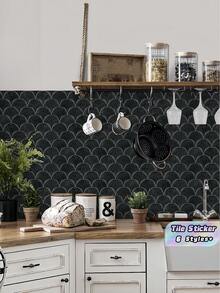 PVC Self Adhesive Wall Sticker Kitchen Oil Proof Waterproof Peel And Stick Wallpaper For Living Room Bedroom Wall Renovation Decor Easy Clean Removable DIY Home Decoration - one size fits all - View 1