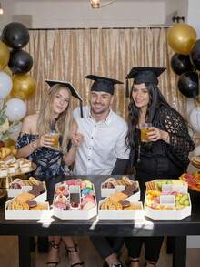 2026 Graduation Decorations -2026 Digital Platter Decorations -10 Inch Paper Service Tray Decorations Suitable For Graduation Parties In Kindergartens, Preschools, High Schools, And Universities - 2026 - View 5
