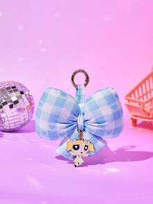 THE POWERPUFF GIRLS X Joivida 1 قطعة سلسلة مفاتيح بشكل فيونكة، مناسبة كهدية للأصدقاء - متعدد الألوان - مشاهدة 13