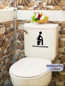 Miếng dán nắp bồn cầu hài hước, decal nắp bồn cầu tự dính chống nước cho phòng tắm gia đình, miếng dán xe cá nhân hóa trang trí hài hước, decal bọc nắp bồn cầu có thể tháo rời, phụ kiện trang trí phòng tắm đa năng, miếng dán trêu đùa dễ dán - Phim hoạt hình nhân vật phản diện nhà vệ sinh dán - Xem 1