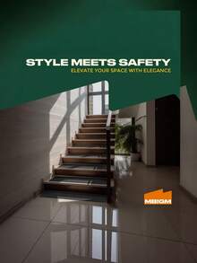 1PC Black Outdoor Stair Treads, Non-Slip Stair Mats For Wooden Steps, Outdoor Anti-Slip Stair Pads - multicolor - View 2