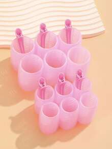 BestieMix 18/1 Set Of Hair Rollers And Clips- Suitable For Long/Medium/Short Hair And Bangs, Ideal For Girls And Women, Essential For Daily Home Styling - Multicolor - View 4