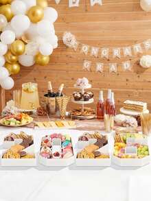 2026 Graduation Decorations -2026 Digital Platter Decorations -10 Inch Paper Service Tray Decorations Suitable For Graduation Parties In Kindergartens, Preschools, High Schools, And Universities - 2026 - View 4