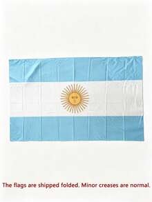 1 Pc,Wearable Flag Cape, Foldable And Portable. United States/The Netherlands/Argentina/Brazi/Spain. Create An Atmosphere, Suitablefor Taking Photos And Attending Parties - multicolor - View 13