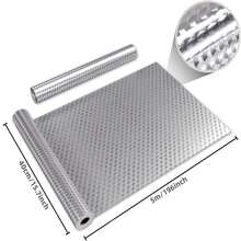 Stiker Backsplash Dapur, 16ft/10ft/3ft, Stiker Perekat untuk Laci, Stiker Dinding, Stiker Vinyl untuk Dekorasi Rumah, Dekorasi Musim Semi, Segarkan Rumah Anda, Festival - perak - View 5