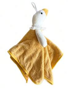 Joivida Cute Hanging Duck Hand Towel Crafted. It Features A Plush Duck Doll Top With Delicate Lace Trim, Delivering Strong Water Absorption And Quick-Drying Performance. Available In Two Gentle Tones, Ideal For Kitchen And Restroom Daily Use. - Multicolor - View 13