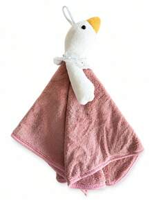 Joivida Cute Hanging Duck Hand Towel Crafted. It Features A Plush Duck Doll Top With Delicate Lace Trim, Delivering Strong Water Absorption And Quick-Drying Performance. Available In Two Gentle Tones, Ideal For Kitchen And Restroom Daily Use. - Multicolor - View 12